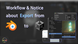 Read more about the article 【學習筆記】Blender to Unity 匯出設定